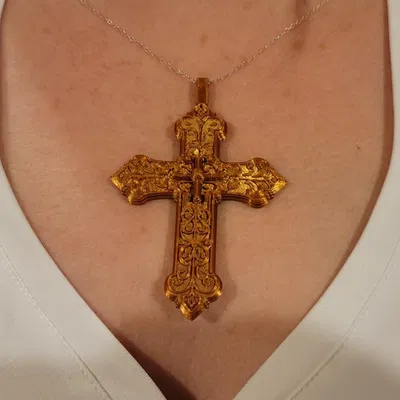 Dây Chuyền Chữ Thập Trang Trí