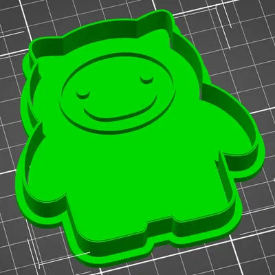 Dụng Cụ Cắt Bánh Hình Người Tuyết (Yeti)