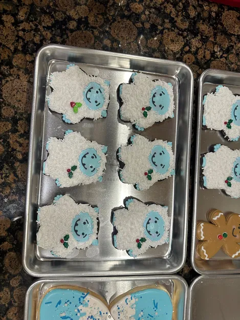 Dụng Cụ Cắt Bánh Hình Người Tuyết (Yeti) - Image 6