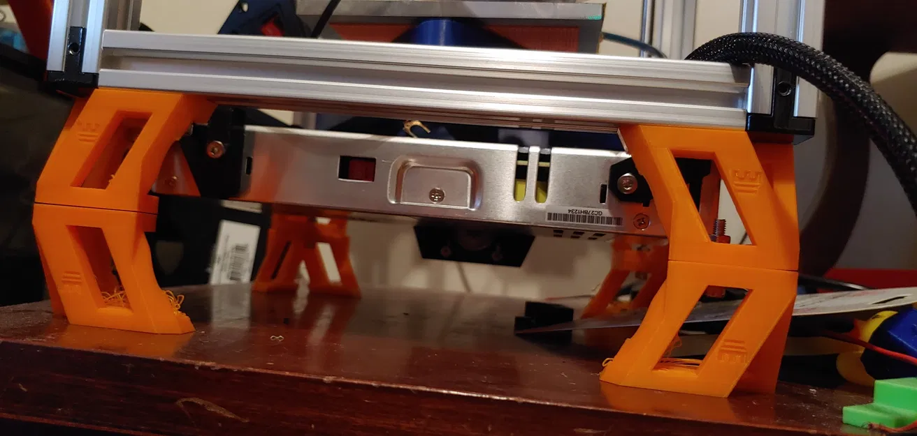 Giá đỡ và nắp nguồn Meanwell LRS 350 cho Rook 2020, có đế cắm nguồn - Image 4