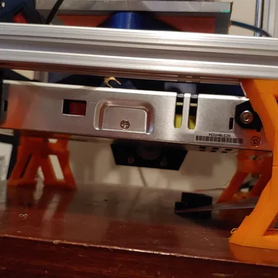 Giá đỡ và nắp nguồn Meanwell LRS 350 cho Rook 2020, có đế cắm nguồn