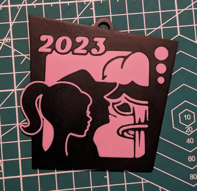 Móc khóa Barbenheimer 2023 - Image 1