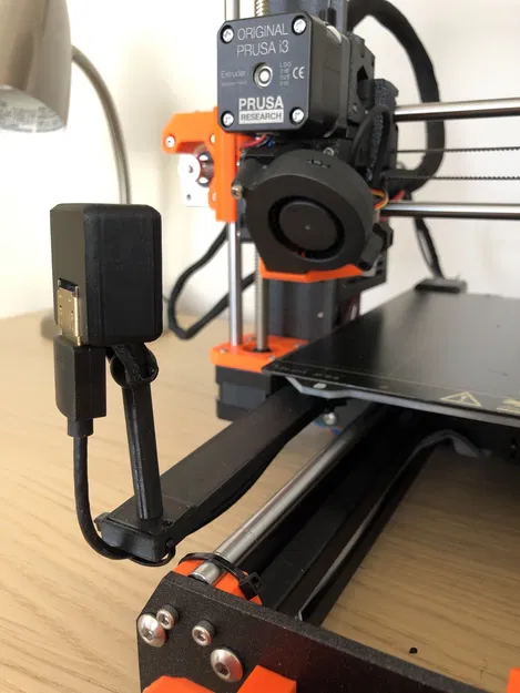 Vỏ cho Camera Raspberry Pi với bộ chuyển đổi ribbon sang HDMI - Image 2