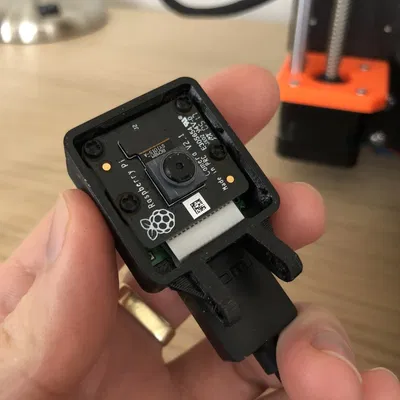 Vỏ cho Camera Raspberry Pi với bộ chuyển đổi ribbon sang HDMI