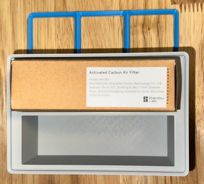 Hộp Lọc Than Hoạt Tính Bambu Gridfinity 2x3 - Image 2