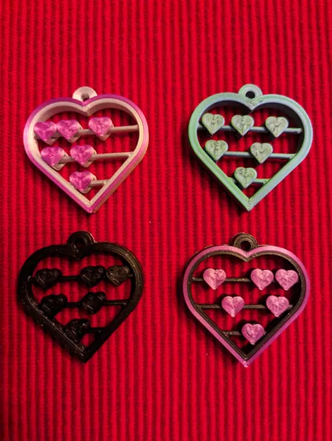 Mặt dây chuyền trái tim nhảy múa - Image 4