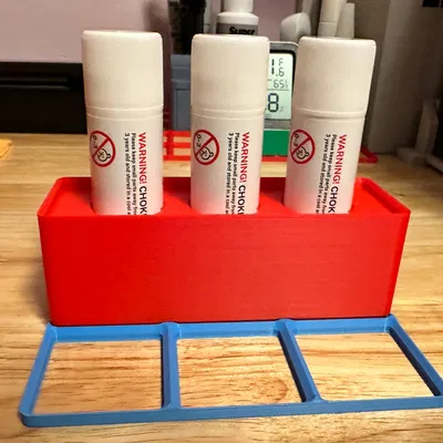 Hộp Gridfinity 2x3 Đựng Keo Bambu