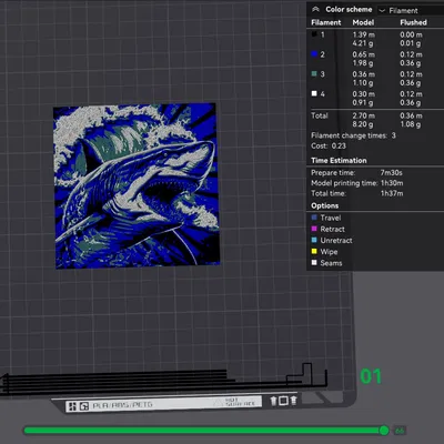 Cá Mập - HueForge