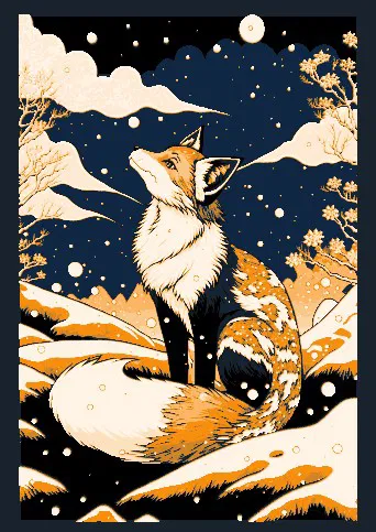 Cáo - HueForge - Image 2