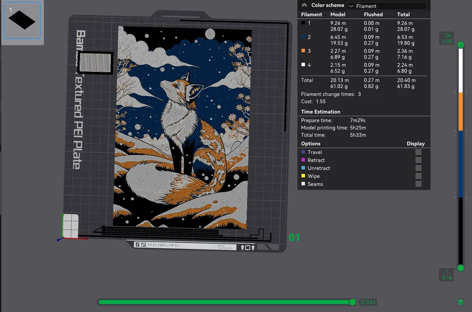 Cáo - HueForge - Image 3