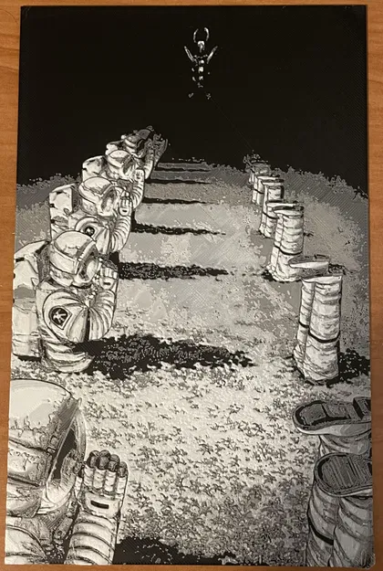 Chainsaw Man Darkness Devil - HueForge - Image 1