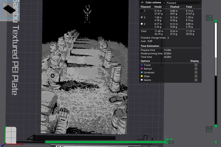 Chainsaw Man Darkness Devil - HueForge - Image 3