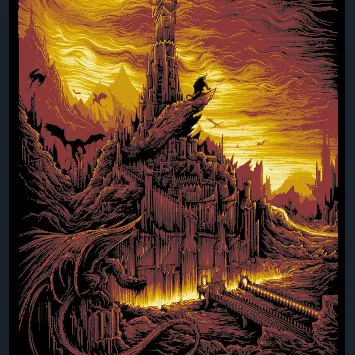 Chúa tể những chiếc nhẫn - HueForge