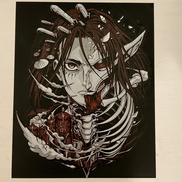 Attack on Titan - HueForge - Image 1