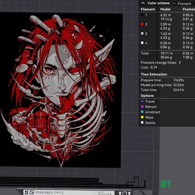 Attack on Titan - HueForge