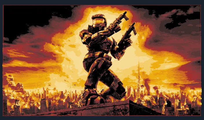 Halo 2 Master Chief - HueForge - Image 2