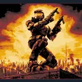 Halo 2 Master Chief - HueForge - Thumbnail 2