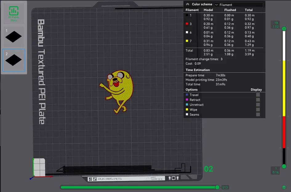 Adventure Time Finn và Jake - HueForge - Image 3