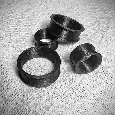 Chui tai hình ống hai mặt có thông số (bông tai)