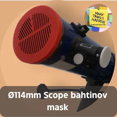 MẶT NẠ BAHTINOV Ø114MM (DÙNG CHO KÍNH THIÊN VĂN ARENA 900MM)