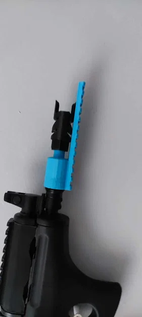 Bộ chuyển đổi ren từ 25mm sang 14mm ccw có đế gắn RIS dưới nòng (AK SANG M4) - Image 2