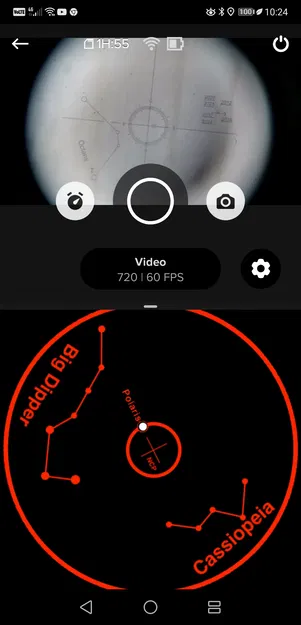 GIÁ ĐỠ KÍNH THIÊN VĂN ĐỊNH HƯỚNG CỰC SKYWATCHER HEQ 5 PRO CHO GOPRO HERO 3 - Image 4