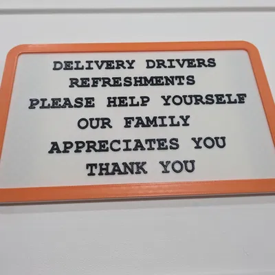 Biển báo trống Parametric