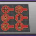 Khuôn Xịt Cà Phê và Đồ Uống Nóng 3D (12 Mẫu) - Thumbnail 3