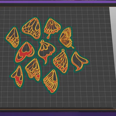 Bông tai Cánh Bướm