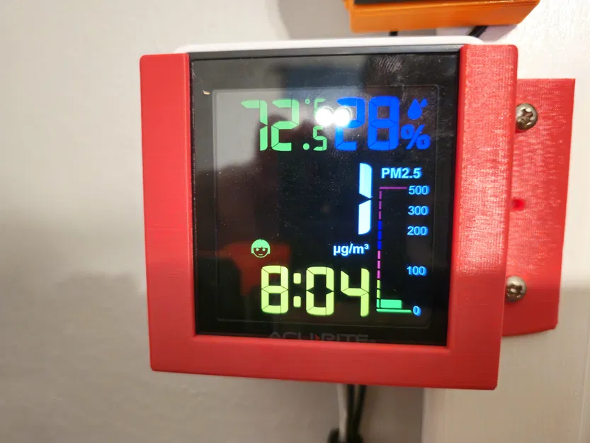 Giá đỡ màn hình Nhiệt độ & Độ ẩm ACURITE PM 2.5 - Image 1
