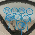 Bộ 9 Mẫu Toppers: Động vật, Bướm, Rồng và Hơn thế nữa - Thumbnail 5