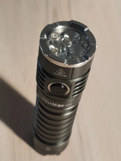 Mô hình CAD Wurkkos TS21 - Tham khảo thiết kế - Image 3