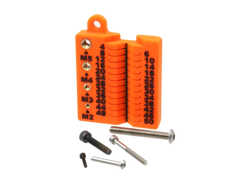 Đo & Sắp xếp Nhanh Ốc Vít Mét M2, M3, M4, & M5 Dài Tới 50mm - Image 1