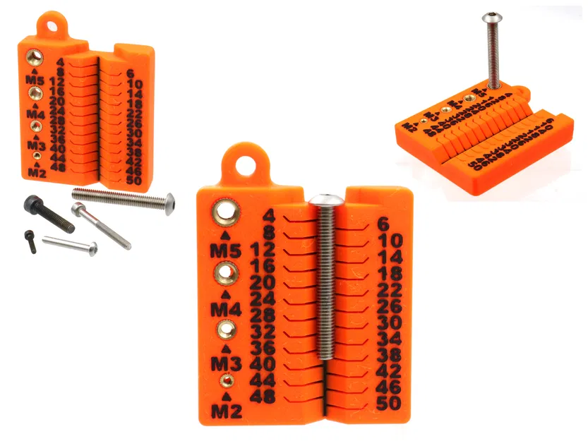 Đo & Sắp xếp Nhanh Ốc Vít Mét M2, M3, M4, & M5 Dài Tới 50mm - Image 2