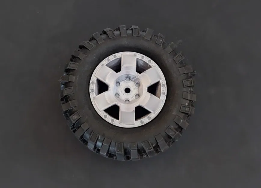 Bánh xe RC FJ Cruiser 1.9" (lục giác 12mm) - Image 1