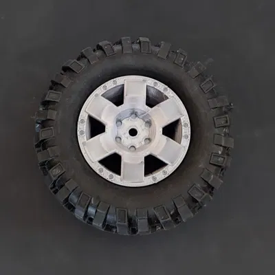 Bánh xe RC FJ Cruiser 1.9" (lục giác 12mm)