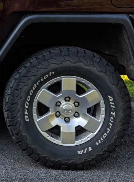 Bánh xe RC FJ Cruiser 1.9" (lục giác 12mm) - Image 2