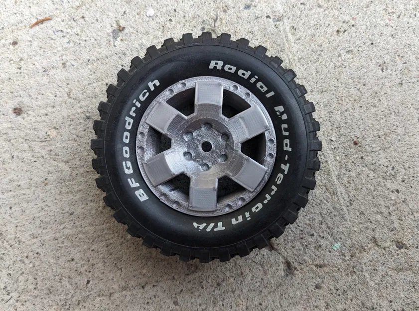 Bánh xe RC FJ Cruiser 1.9" (lục giác 12mm) - Image 3