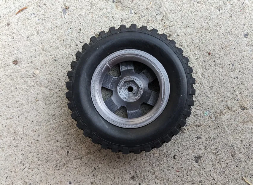 Bánh xe RC FJ Cruiser 1.9" (lục giác 12mm) - Image 4