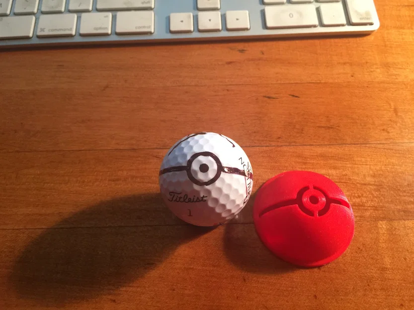 Dấu Đánh Dấu Bóng Golf - Pokeball - Image 3