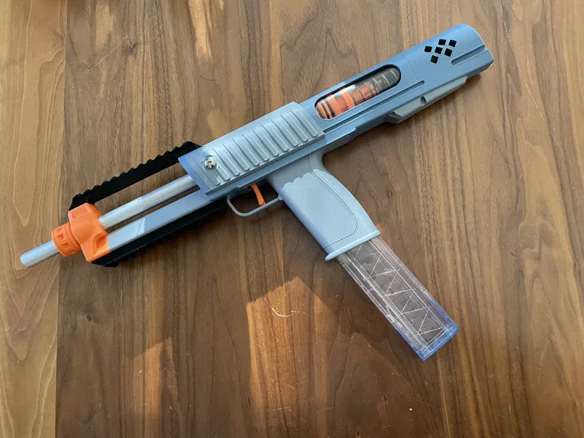 SidePod - Khẩu Blaster Springer Nerf Tích Hợp Băng Đạn - Image 1