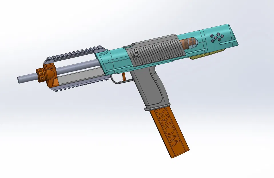 SidePod - Khẩu Blaster Springer Nerf Tích Hợp Băng Đạn - Image 2