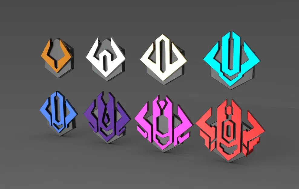 Móc Khóa Bậc Xếp Hạng Marvel Rivals - Image 1