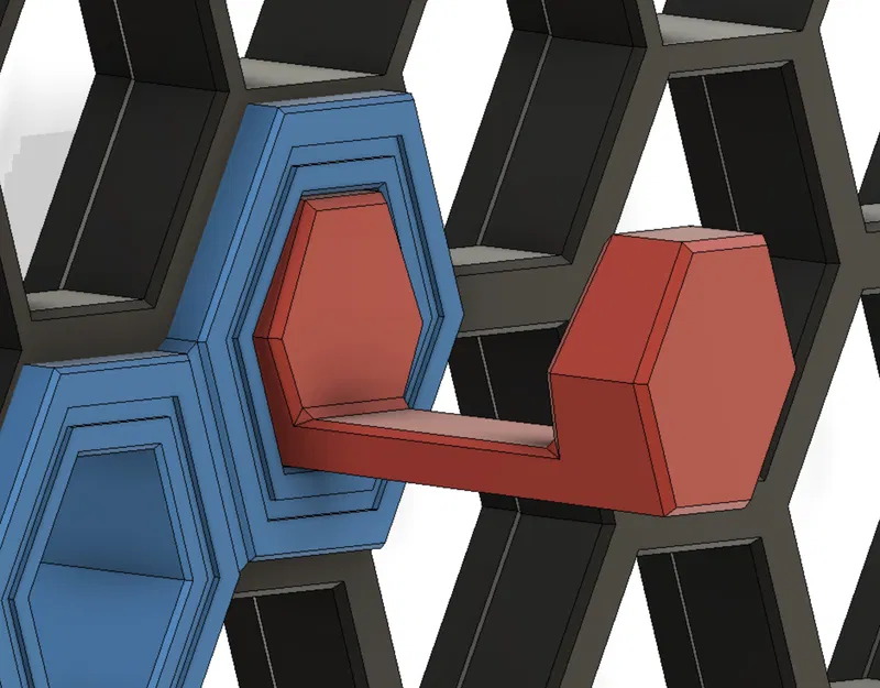 Tường lưu trữ Honeycomb - Image 3