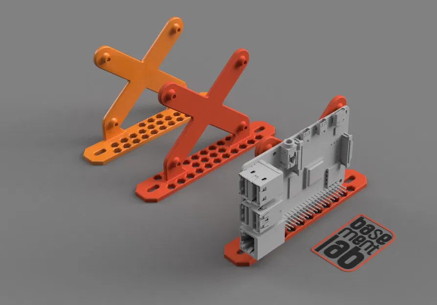 Giá đỡ Dọc Raspberry Pi 3/4/5 cho Thanh Nhôm Định Hình 2020 - Image 4