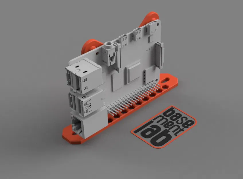 Giá đỡ Dọc Raspberry Pi 3/4/5 cho Thanh Nhôm Định Hình 2020 - Image 6