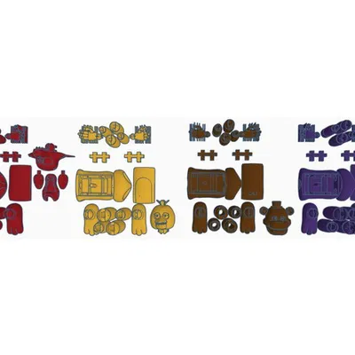 Tất cả Nhân vật Hoạt hình Khớp cầu Nguyên bản