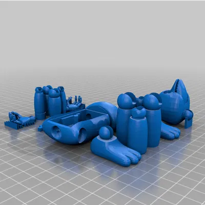 Tất cả Nhân vật Hoạt hình Khớp cầu Nguyên bản