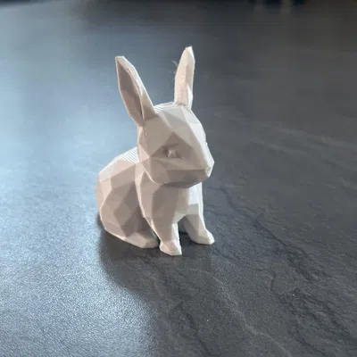 Thỏ Low Poly Dễ Thương