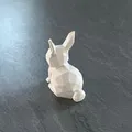 Thỏ Low Poly Dễ Thương - Thumbnail 2